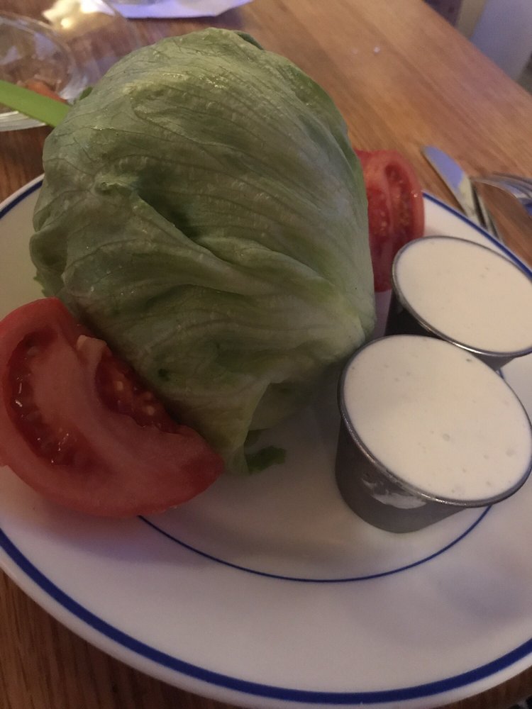Order Jubilee Wedge Salad food online from Jubilee Seafood store, Montgomery on bringmethat.com