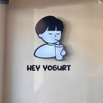 Hey Yogurt - Interior - wall decor - Ice Cream & Frozen Yogurt Near Me - San Mateo, California