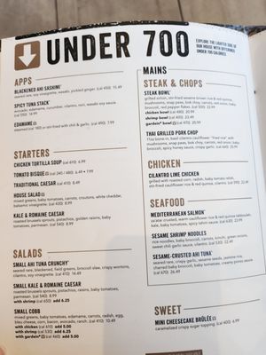 Menu photo 6 Yard House Glenview, IL