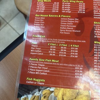 Wing Guys - Menu - Steakhouses Near Me - Vicksburg, Mississippi
