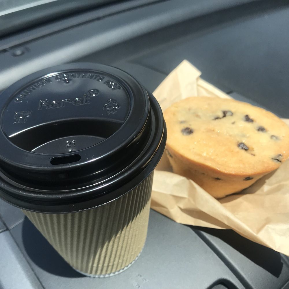 Cappuccino and muffin Cappuccino and muffin