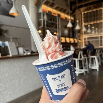 Souvla - Sour cherry Greek yogurt - Greek Near Me - San Francisco, California Souvla - Sour cherry Greek yogurt - Greek Near Me - San Francisco, California