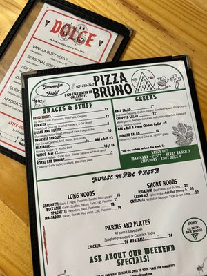 Menu photo 1 Pizza Bruno Orlando, FL Menu photo 1 Pizza Bruno Orlando, FL