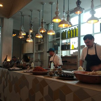 Byblos - Ground level, where they prepare the appetizers - Mediterranean Near Me - Toronto, Ontario Byblos - Ground level, where they prepare the appetizers - Mediterranean Near Me - Toronto, Ontario