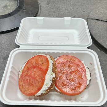 Apollo Bagels - Tomato Bagel - Bagels Near Me - New York, New York