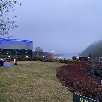 Calhoun's - A foggy view from the parking lot - Southern Near Me - Oak Ridge, Tennessee Calhoun's - A foggy view from the parking lot - Southern Near Me - Oak Ridge, Tennessee