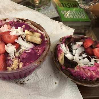 Playa Bowls - Too much of a good thing. Asked for extra Nutella and it made it all stick to lid. My bad - Juice Bars & Smoothies Near Me - Belmar, New Jersey Playa Bowls - Too much of a good thing. Asked for extra Nutella and it made it all stick to lid. My bad - Juice Bars & Smoothies Near Me - Belmar, New Jersey