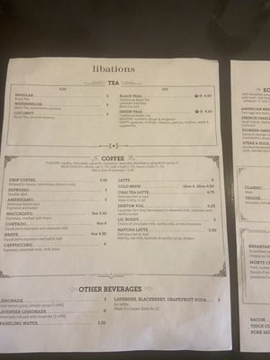Menu photo 2 Chestnut Tree Teahouse & Bistro Denton, TX