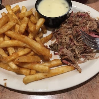 The Flyin' Pig - Pulled pork plate! (Queso with the fries is great) - Barbeque Near Me - Midlothian, Virginia The Flyin' Pig - Pulled pork plate! (Queso with the fries is great) - Barbeque Near Me - Midlothian, Virginia
