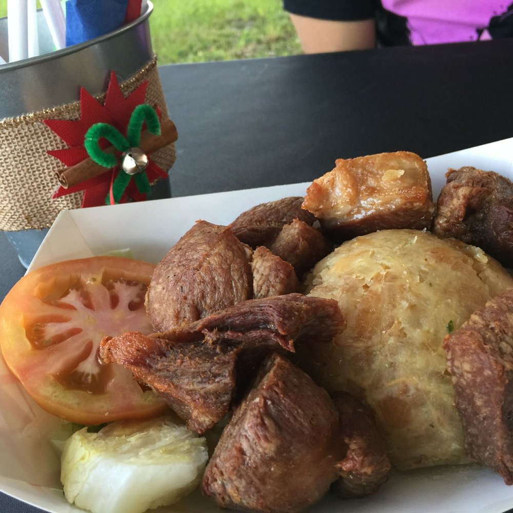 Ay Bendito Con Sabor A Puerto Rico - Mofongo y carne frita - Puerto Rican Near Me - Miami, Florida