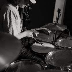 A big live room for real drums