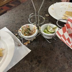 Free chip & dip for table