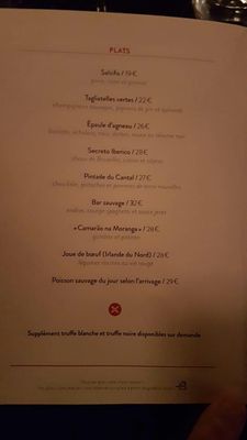 Menu photo 6 Grand Cœur Paris, 75