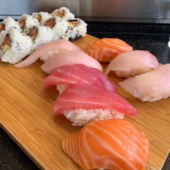 Isana - Happy hour nigiri and salmon avocado roll - Sushi Bars Near Me - Kihei, Hawaii Isana - Happy hour nigiri and salmon avocado roll - Sushi Bars Near Me - Kihei, Hawaii