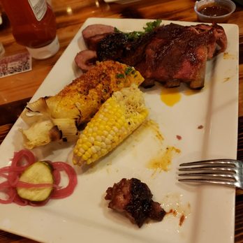 Blind Box BBQ - Combo: Baby back ribs, burnt ends & sausage with corn. - Barbeque Near Me - Shawnee, Kansas Blind Box BBQ - Combo: Baby back ribs, burnt ends & sausage with corn. - Barbeque Near Me - Shawnee, Kansas