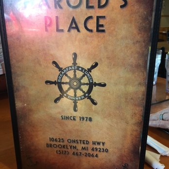 Harold's Place - American Near Me - Brooklyn, Michigan