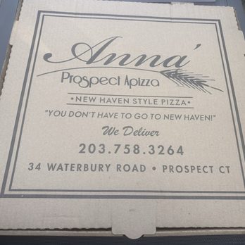 Anna's Prospect Pizza - Yea....still go to New Haven! - Pizza Near Me - Prospect, Connecticut Anna's Prospect Pizza - Yea....still go to New Haven! - Pizza Near Me - Prospect, Connecticut