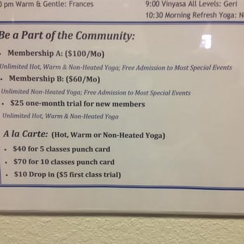 Kalm Yoga - Membership options and prices - Yoga Near Me - Albuquerque, New Mexico
