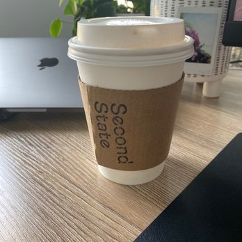 Second State Coffee - Small hot vanilla latte - Coffee & Tea Near Me - Charleston, South Carolina