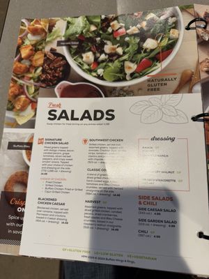 Menu photo 4 Wings and Rings Frankfort, KY