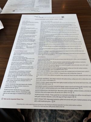 Menu photo 2 The Cove Restaurant & Marina Fall River, MA Menu photo 2 The Cove Restaurant & Marina Fall River, MA