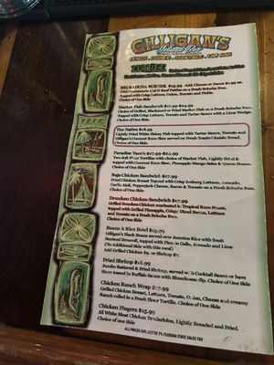 Menu photo 2 Gilligan's Island Bar & Grill Siesta Key, FL