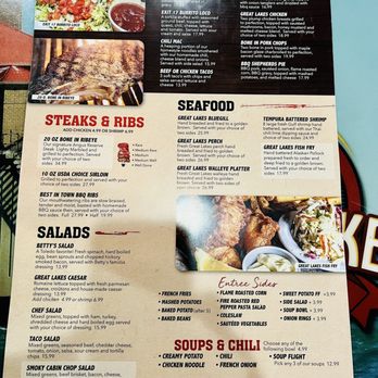 Great Lakes Eatery & Pub - Menu - Diners Near Me - Dundee, Michigan Great Lakes Eatery & Pub - Menu - Diners Near Me - Dundee, Michigan