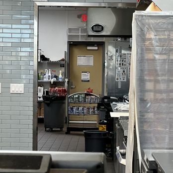 Jersey Mike's Subs - Stocking chips on the trash can - Fast Food Near Me - Rocklin, California
