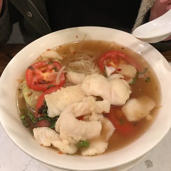 La Petite Camille - Hot and sour soup with catfish a must try - Vietnamese Near Me - Millbrae, California La Petite Camille - Hot and sour soup with catfish a must try - Vietnamese Near Me - Millbrae, California