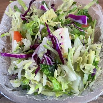 Sheba Restaurant - Salad - came with the lamb - Middle Eastern Near Me - Oakland, California