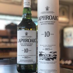 Laphroaig 10 Year Single Malt Scotch!