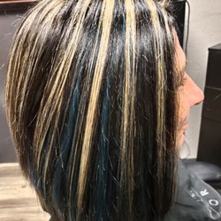 Teal splash