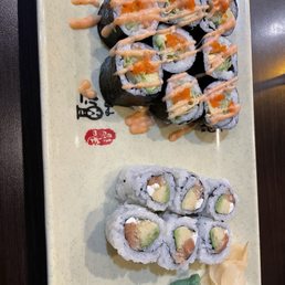 Philly roll Amazing roll Philly roll Amazing roll