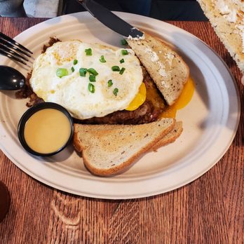 Brown Hound Downtown - Beef hash, so rich and delicious - New American Near Me - Rochester, New York Brown Hound Downtown - Beef hash, so rich and delicious - New American Near Me - Rochester, New York