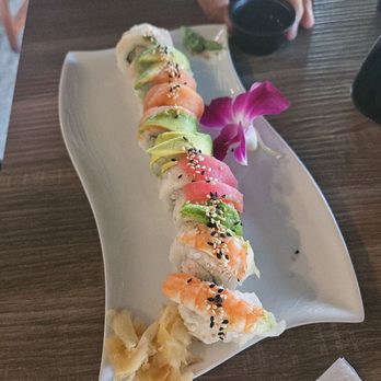 El Cata - Rainbow Roll $17.95 - Seafood Near Me - Lemon Grove, California