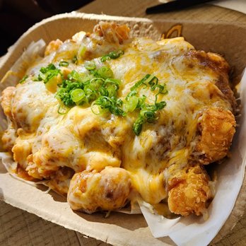 Bopomofo Cafe - Mapotofu tots. Soooo good! - Bubble Tea Near Me - San Gabriel, California