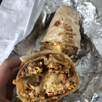 Chispiro's Burritos Y Tacos - #4 Breakfast Burrito ($6.75) - 5/5 stars - Mexican Near Me - San Jose, California Chispiro's Burritos Y Tacos - #4 Breakfast Burrito ($6.75) - 5/5 stars - Mexican Near Me - San Jose, California