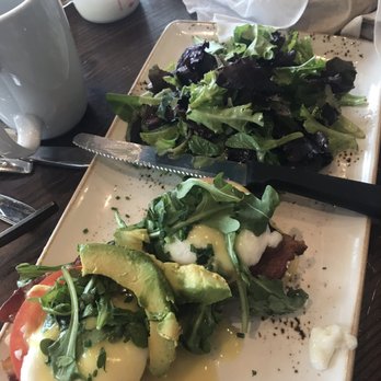 First Watch - BLT Benny and lemon dressed greens - Breakfast & Brunch Near Me - Troy, Michigan First Watch - BLT Benny and lemon dressed greens - Breakfast & Brunch Near Me - Troy, Michigan