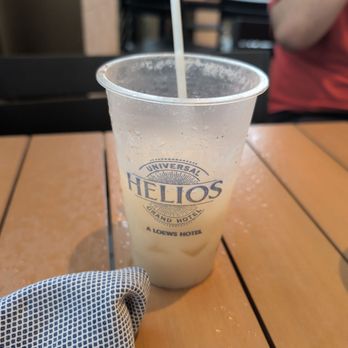 Bar Helios - Lotus blossoms margarita on the rocks - Seafood Near Me - Orlando, Florida