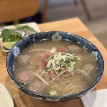 Nom Nam - Pho with meatballs added - Vietnamese Near Me - New York, New York Nom Nam - Pho with meatballs added - Vietnamese Near Me - New York, New York