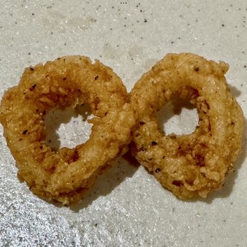 Timothy O'Toole's Pub - We forgot to grab food photos, except for this "infinity" calamari! The crunchy sweet juiciness goes on forever! - Sports Bars Near Me - Chicago, Illinois