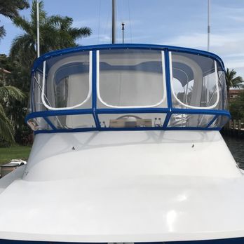 Creative Canvas - Enclosure - Boat Repair Near Me - Fort Lauderdale, Florida