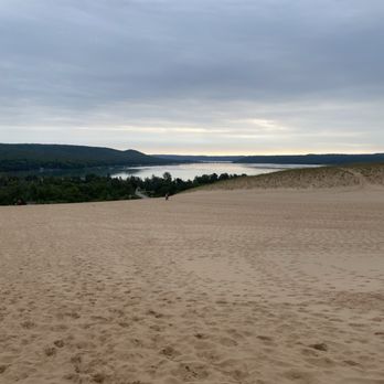 Sleeping Bear Dunes National Lakeshore - Top of the dunes - Parks Near Me - Empire, Michigan