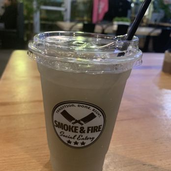 Smoke & Fire Social Eatery - Charcole Smoke Black Lemonade - Comfort Food Near Me - Paramount, California