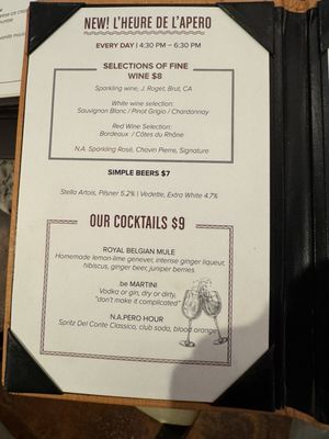 Menu photo 1 Belga Cafe Washington, DC, DC Menu photo 1 Belga Cafe Washington, DC, DC
