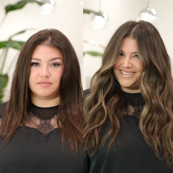 M Styling - 2 rows of 18" Mane Luxe extensions and a low maintenance color revamp - Hair Extensions Near Me - Windsor, California M Styling - 2 rows of 18" Mane Luxe extensions and a low maintenance color revamp - Hair Extensions Near Me - Windsor, California