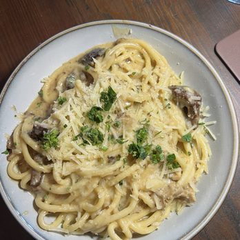 Craft House - mushroom pasta - New American Near Me - Dana Point, California