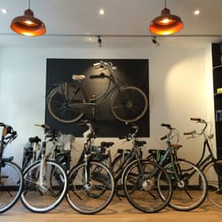 Holland Bikes - Intérieur du magasin Holland Bikes Paris 5ème