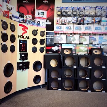 Quality Car Stereo - Wall of focal speakers - Car Stereo Installation Near Me - Gilbert, Arizona