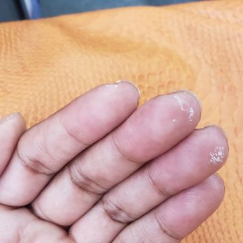 Luna Nail Lounge - White gel polish left on my finger tips. - Waxing Near Me - Brooklyn, New York